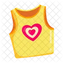 Sleeveless Shirt Sports Vest Vest Shirt Icon