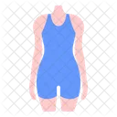 여성 아바타 스포츠 여성 피트니스 트레이너 아이콘