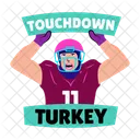 Sportsman Sportsperson Thanksgiving Icon