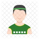 Sports Man Avatar Icon
