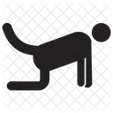 Sportsman Human Avatar Cheer Icon
