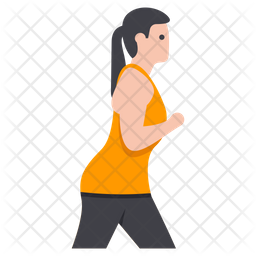 Sportswoman Avatar Icon