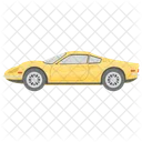 Fliessheck Auto Fahrzeug Symbol