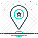 Spot Pointer Locate Icon