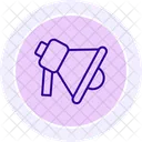 Spotlight Line Icon Icon
