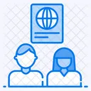 Spouse Visa Document Couple Visa Icon