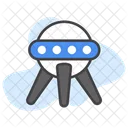 Spoutnik Satellite Espace Icon