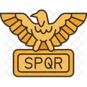 Spqr Roman Empire Icon