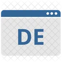 Deutschland Sprache App Symbol