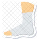 Sprain Orthopedic Foot Icon