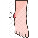 Sprains Ligaments Tearing Icon