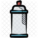 Spray Bottle Art Icon