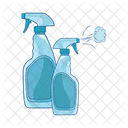 Bottle Spray Clean Icon