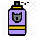 Spray Pet Grooming Cat Icon