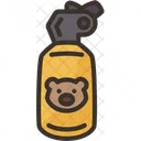 Spray Bear Wildlife Icon