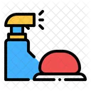 Spray And Soap Icon