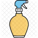 Barbershop Cleaning Shower Bottle Icon