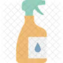 Barbershop Cleaning Shower Bottle Icon