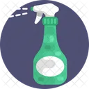 Spray Bottle Detergent Cleaning Icon