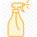 Spray Bottle Duotone Line Icon Icon