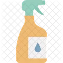 Barbershop Cleaning Shower Bottle Icon