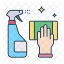 Spray Cleaning Cleaner Spray Icon