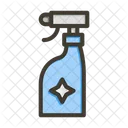 Spray de limpeza  Ícone