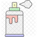 Spray Lineal Color Icon Icon