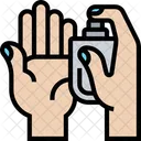 Spray de perfume para manos  Icono