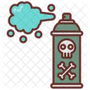 Spray Toxico Spray Gas Venenoso Icono