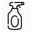Spray Water Sprinkler Barbershop Icon