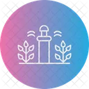 Spraying Plants Smart Icon