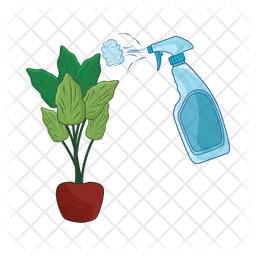 Spraying plants  Icon