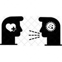 Spread Infect Transmit Icône