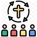 Spread Religion Religion Faith Worship Believe Tradition Icon