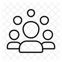 Crowd Coronavirus Covid Icon