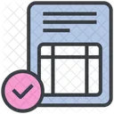 Accounting Business Spreadsheet Icon
