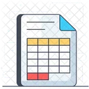 Spreadsheet  Icon