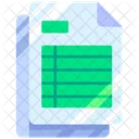 Spreadsheet Table Data Icon