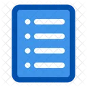 Spreadsheet File Data Table Icon