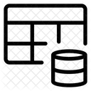 Spreadsheet Database Icon