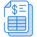Spreadsheet  Icon