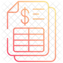 Spreadsheet  Icon