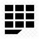 Spreadsheet Table Insert Icon