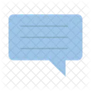 Sprechblase Nachricht Gesprach Icon