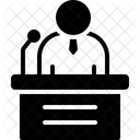 Sprechen Sprecher Redner Symbol