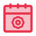 Spring Calendar Time And Date Icon