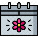 Spring Date Schedule Icon