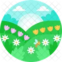 Spring Nature Background Icon