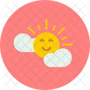 Spring Sun Happy Icon